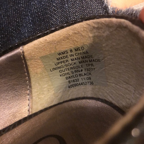 🍁3/$25🍁 Candies black bejeweled heels 👠 - Picture 4 of 6